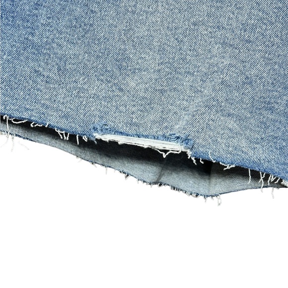 High Rise Bermuda Stretch Denim Short Size 17 Ava & Viv NWOT - Picture 6 of 11